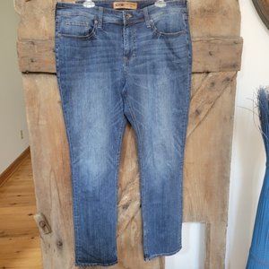 Men's Seven7 Designer Jeans - 36x32 - Slim Straight Fit - BLUE